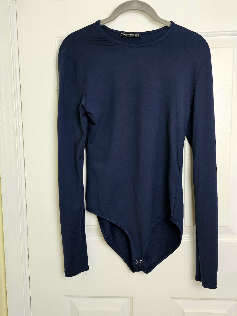 Stradivarious Longsleeve Contour Stretch Bodysuit Top